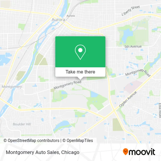 Montgomery Auto Sales map