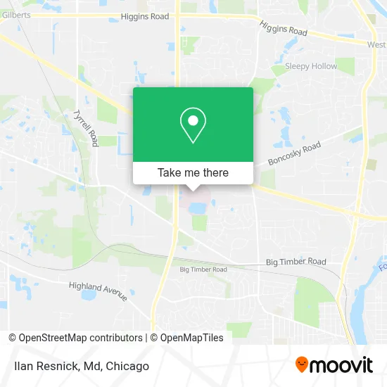 Ilan Resnick, Md map