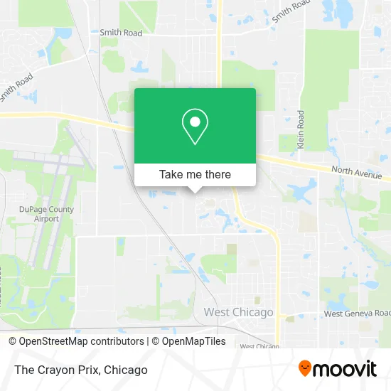 The Crayon Prix map