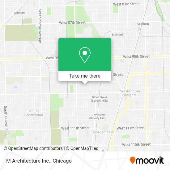 M Architecture Inc. map