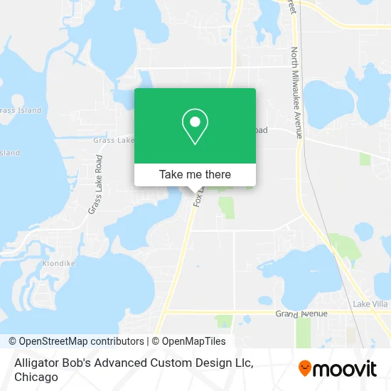 Alligator Bob's Advanced Custom Design Llc map