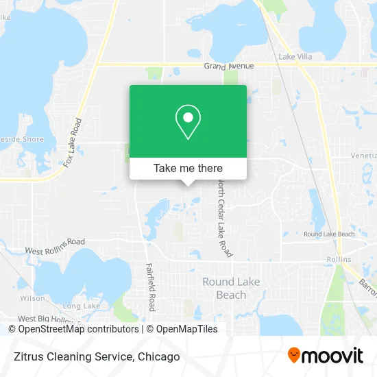 Zitrus Cleaning Service map