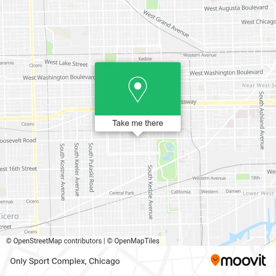 Only Sport Complex map