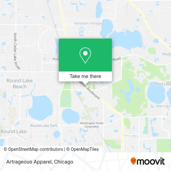 Artrageous Apparel map