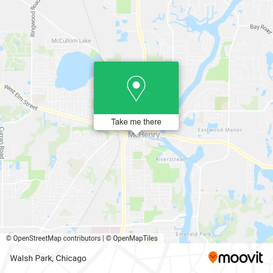 Walsh Park map