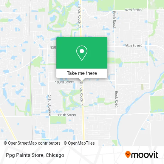 Ppg Paints Store map