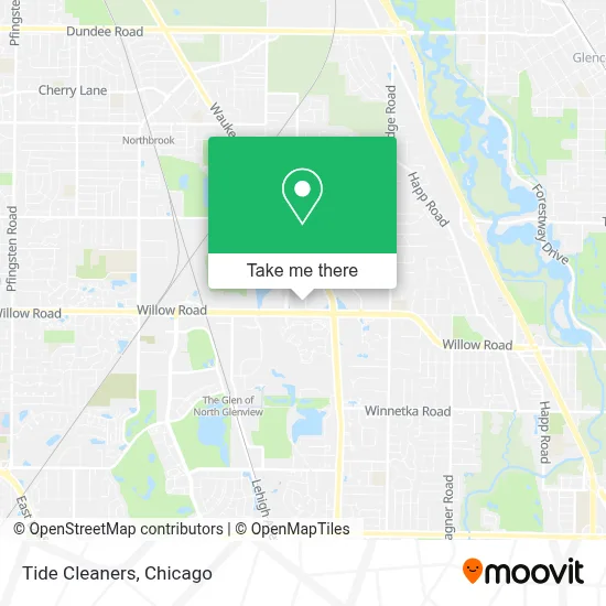 Tide Cleaners map