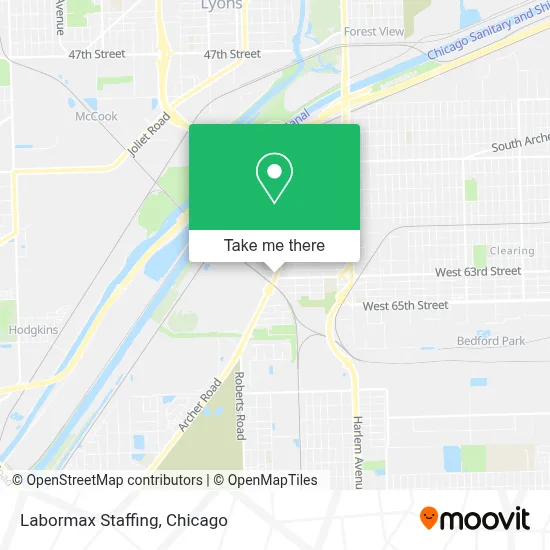 Labormax Staffing map