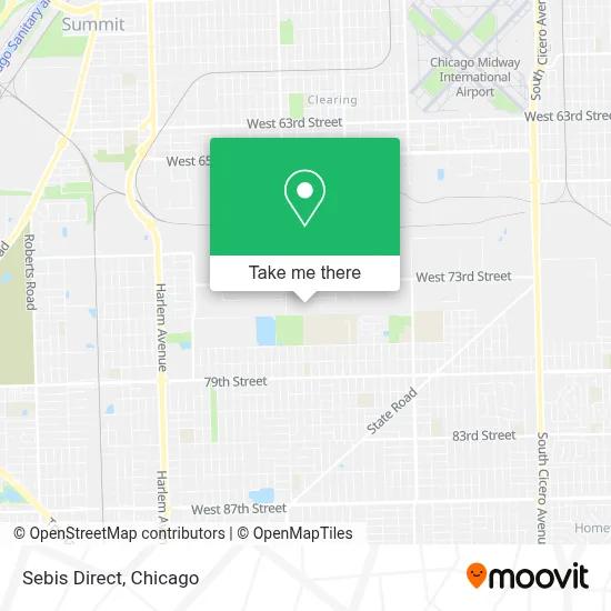 Sebis Direct map