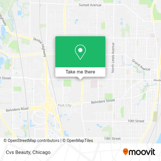 Cvs Beauty map
