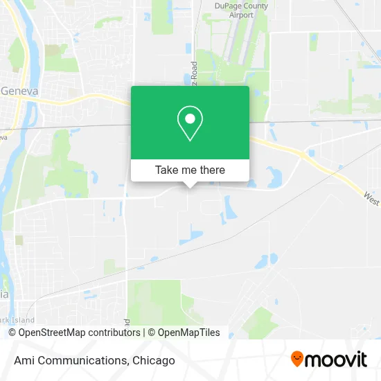 Ami Communications map