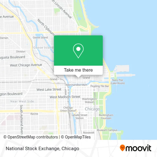 National Stock Exchange map