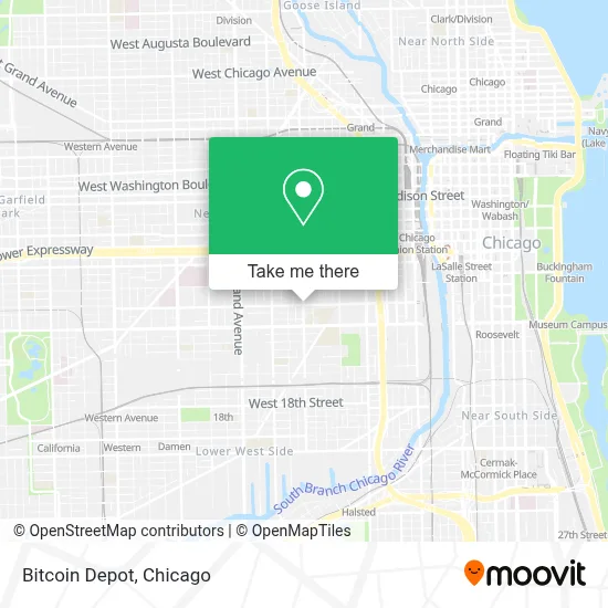 Bitcoin Depot map