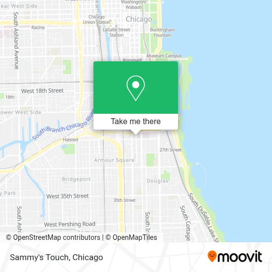 Sammy's Touch map