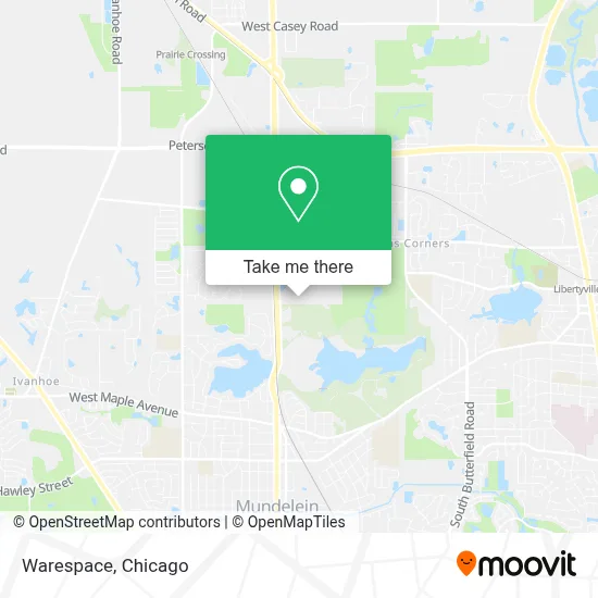 Warespace map