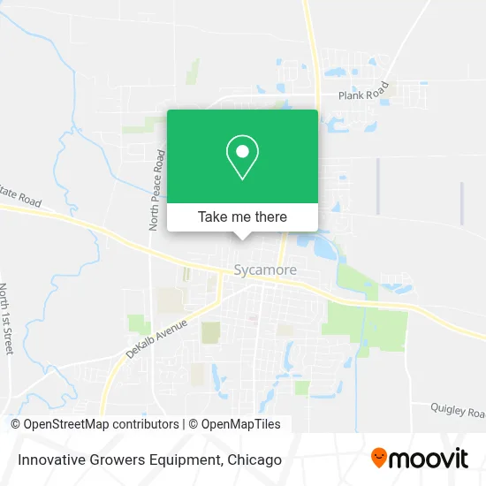 Innovative Growers Equipment map