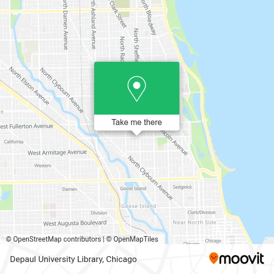 Depaul University Library map