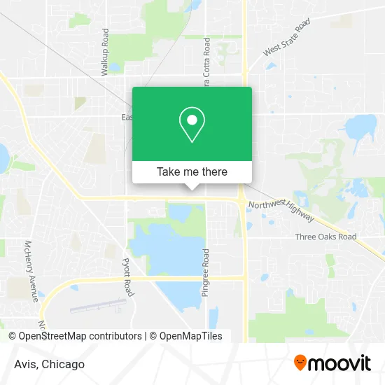 Avis map