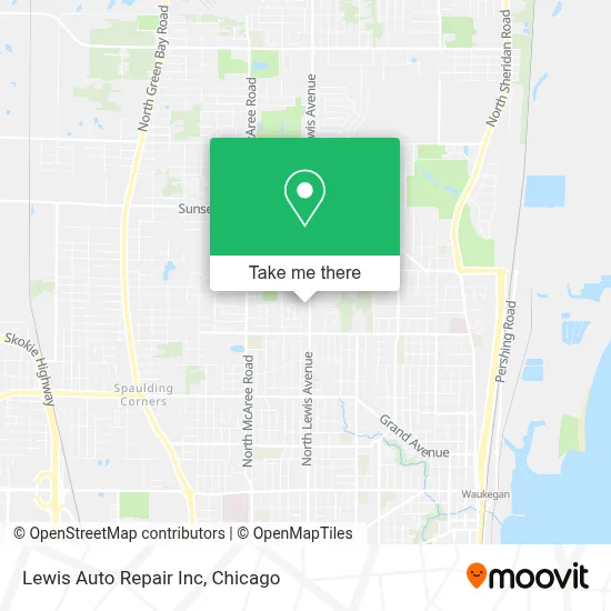 Lewis Auto Repair Inc map
