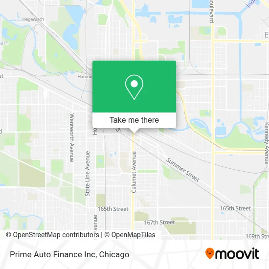 Prime Auto Finance Inc map