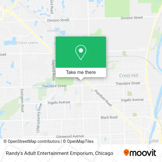 Randy's Adult Entertainment Emporium map