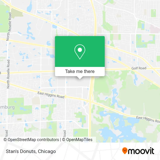 Stan's Donuts map