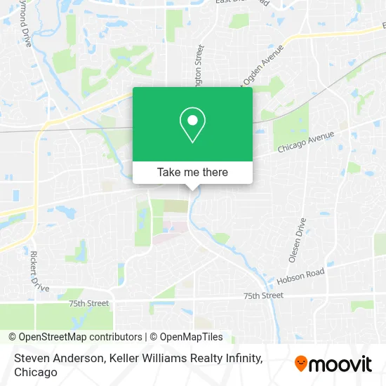 Steven Anderson, Keller Williams Realty Infinity map