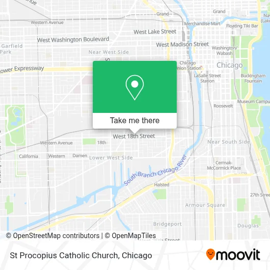 St Procopius Catholic Church map