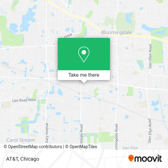 At&T map