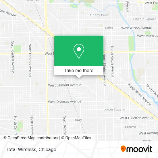 Total Wireless map