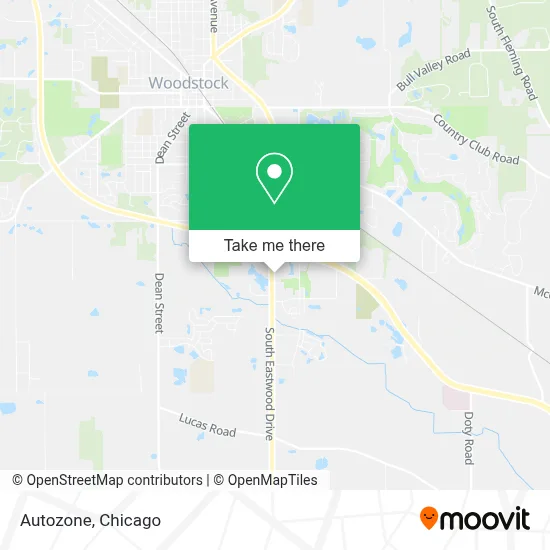 Autozone map