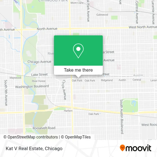 Kat V Real Estate map