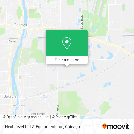 Next Level Lift & Equipment Inc. map