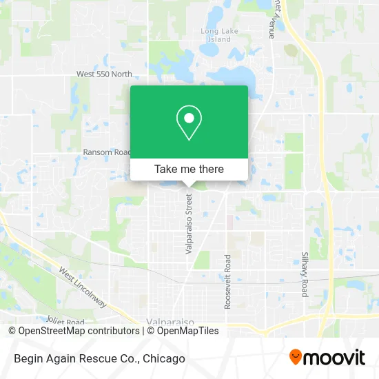 Begin Again Rescue Co. map