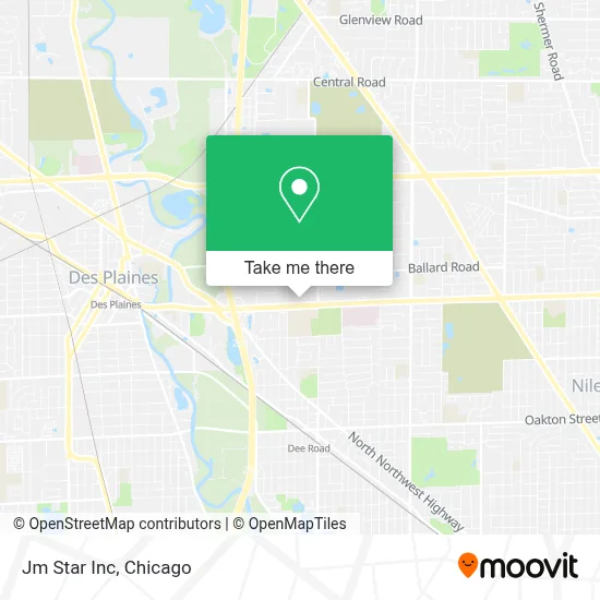 Jm Star Inc map