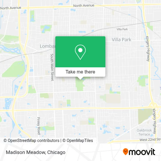 Madison Meadow map