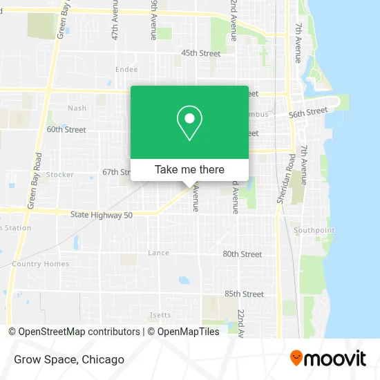 Grow Space map