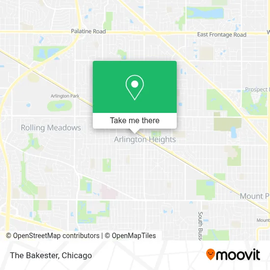 The Bakester map