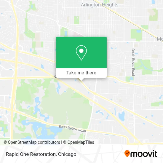 Rapid One Restoration map