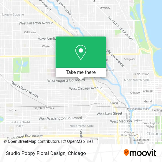 Studio Poppy Floral Design map