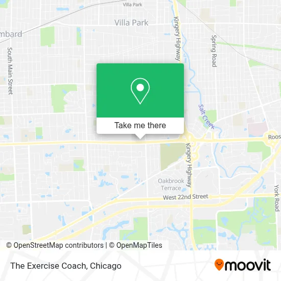 The Exercise Coach map