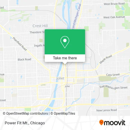 Power Fit Mt. map