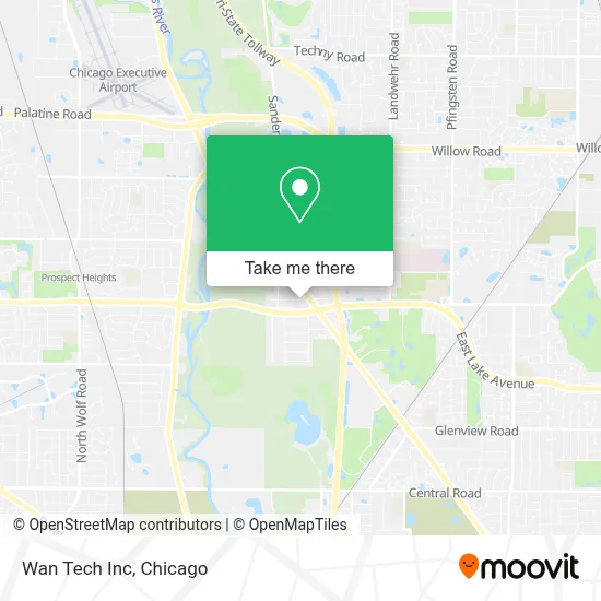 Wan Tech Inc map