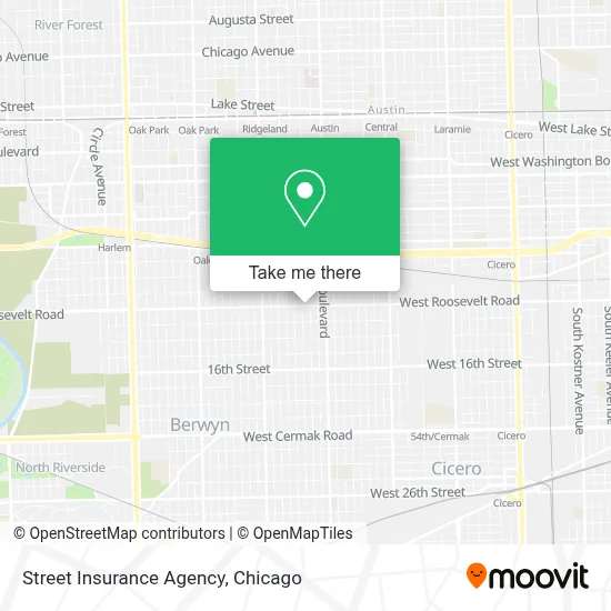 Street Insurance Agency map