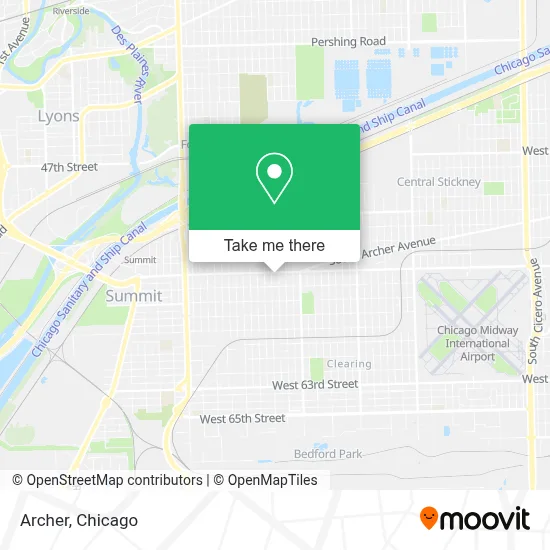 Archer map