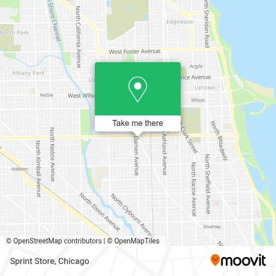 Sprint Store map