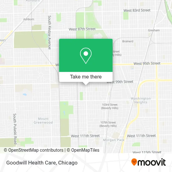 Goodwill Health Care map