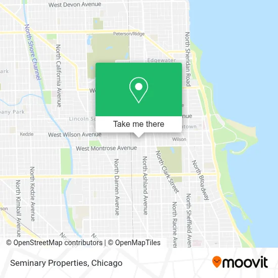 Seminary Properties map