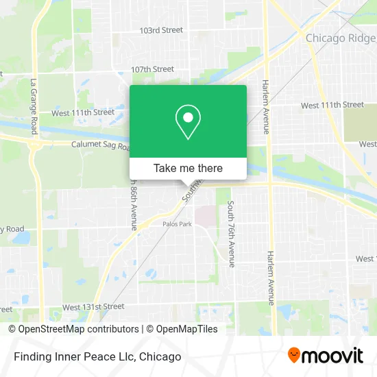 Finding Inner Peace Llc map