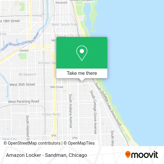 Amazon Locker - Sandman map